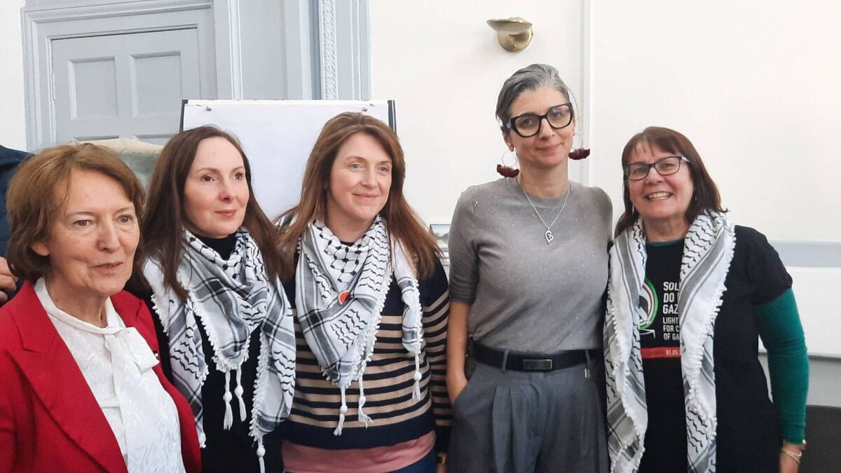 Waterford activists meet UN Special Rapporteur on the occupied Palestinian territories