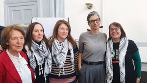 Waterford activists meet UN Special Rapporteur on the occupied Palestinian territories