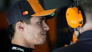 Lando Norris sets the practice pace for McLaren in Shanghai