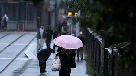 Yellow rain warning issued for 10 counties