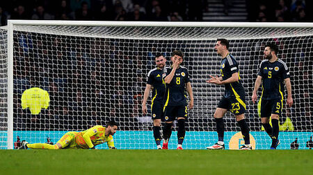 Scotland relegated from Nations League top tier after heavy defeat to Greece