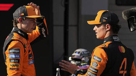 Lando Norris admits McLaren nerves over potential title scrap with Oscar Piastri