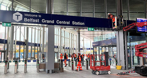 Irish language signage to be installed at Grand Central Station in Belfast