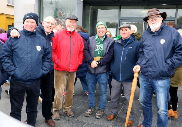  waterford Estury Mens Shed, at the St. Patrick's Day Parade. Photo: Joe Evans
