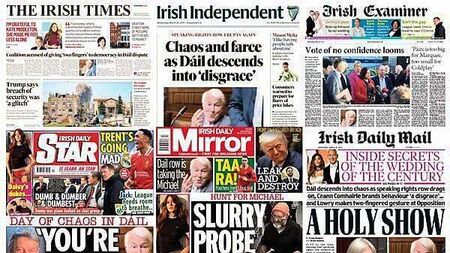 What the papers say: Wednesday's front pages