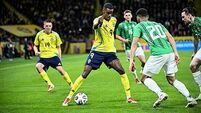 Alexander Isak stars as ruthless Sweden end Northern Ireland’s unbeaten run