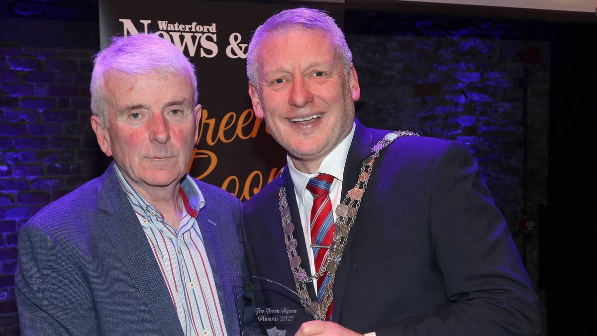 WATCH: Lifetime Achievement honour celebrates Jim Nolan's immense contribution to the arts in Waterford