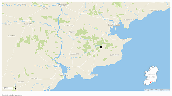 Woman killed and three people injured in three-car collision in Waterford