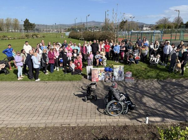 The event drew a large crowd to Dungarvan. 
