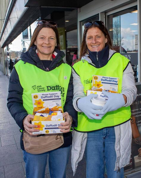 Volunteers Mags Kearney and Brenda Lowe. 