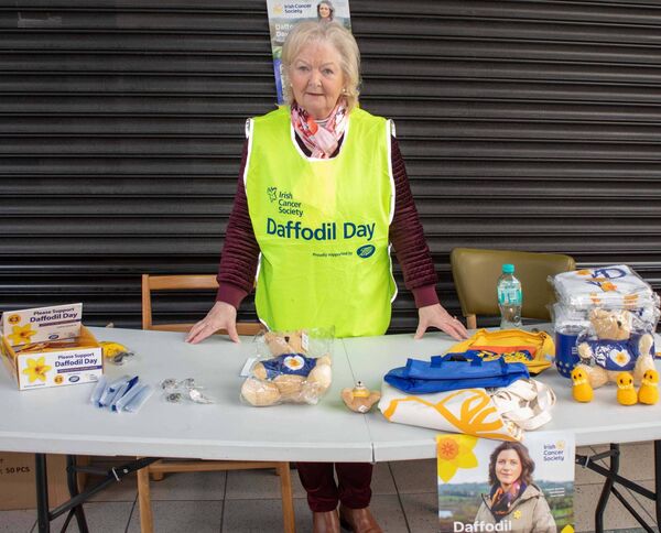Pictured is volunteer Mary Power. 