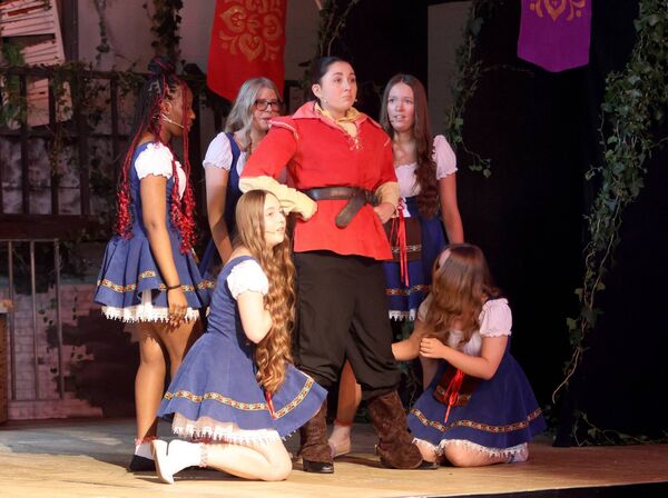 Presentation Secondary School, production of Beauty &amp; the Beast. Photo: Joe Evans