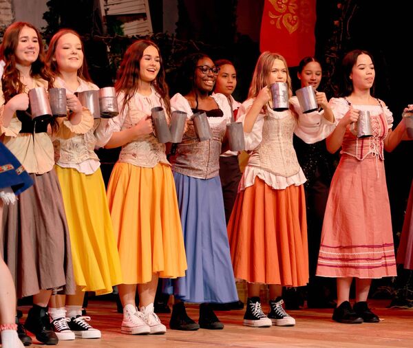 Presentation Secondary School, production of Beauty &amp; the Beast. Photo: Joe Evans