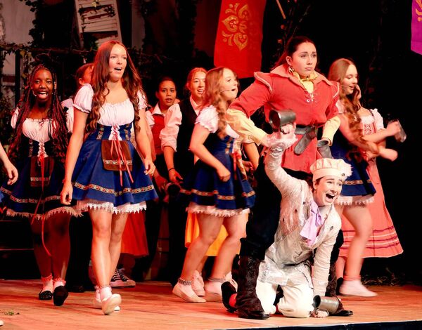 Presentation Secondary School, production of Beauty &amp; the Beast. Photo: Joe Evans