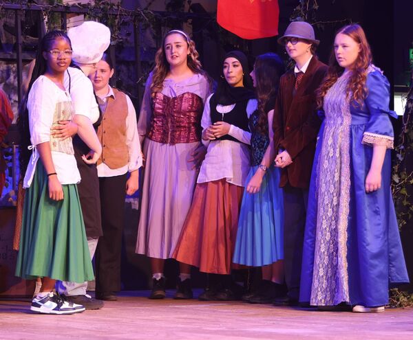 Presentation Secondary School, production of Beauty &amp; the Beast. Photo: Joe Evans