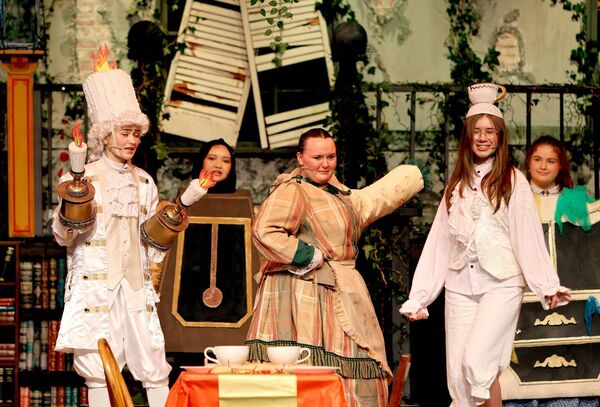 Presentation Secondary School, production of Beauty &amp; the Beast. Photo: Joe Evans