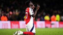 Bukayo Saka’s ‘beautiful moment’ delights Mikel Arteta