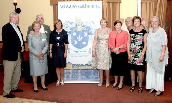 Members of the Aylward family pictured at the Aylward family gathering in Dooley's Hotel. Photo: Joe Evans