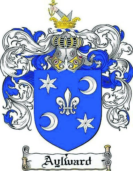 The Aylward Family crest.