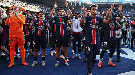 Paris St Germain clinch title while Real Madrid slip leaves Barcelona four clear