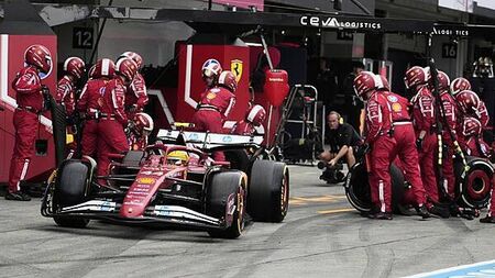 Lewis Hamilton feels his side of the Ferrari garage is underperforming
