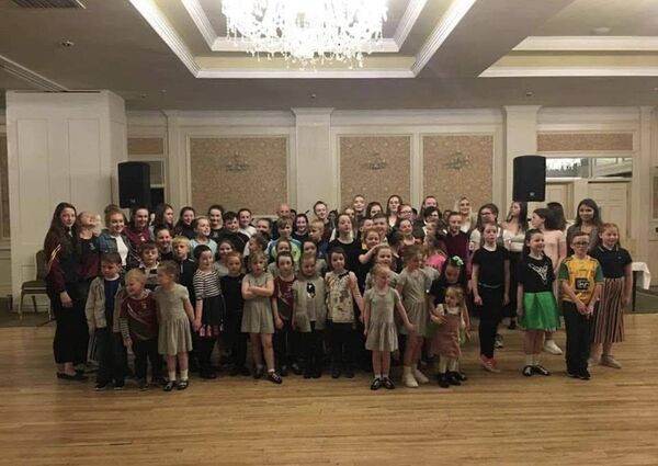 Photo from previous exchange visit between The Sliabh gCua Set Club and The Bolger Cunningham School of Irish Dancing, Liverpool.
