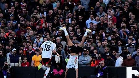 Leaders Liverpool’s 26-match unbeaten Premier League run ended in Fulham defeat
