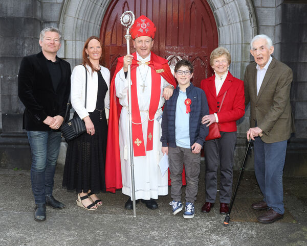 Lochlan Cooke, St. Declan's, who was confirmed by Bishop Alphonsus Cullinan at St. John's Church. All Photos: Joe Evans Lochlan Cooke, St. Declan's, who was confirmed by Bishop Alphonsus Cullinan at St. John's Church. All Photos: Joe Evans