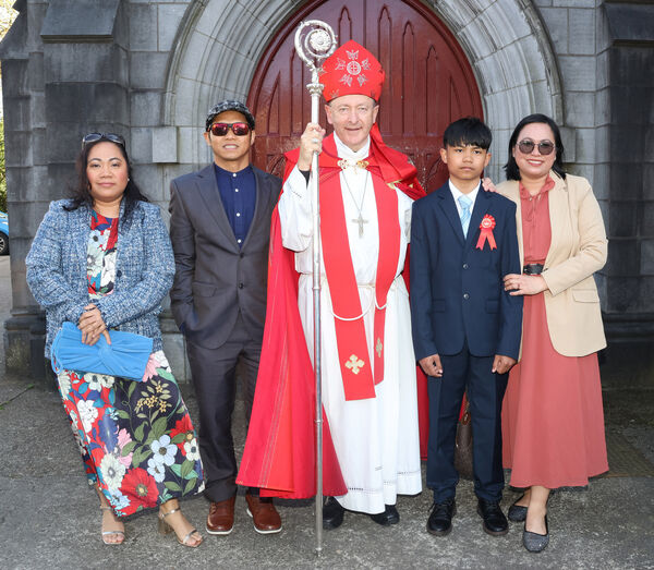 Zyc Labutae, St. Declan's, who was confirmed by Bishop Alphonsus Cullinan at St. John's Church. Zyc Labutae, St. Declan's, who was confirmed by Bishop Alphonsus Cullinan at St. John's Church.