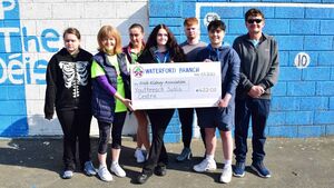 Youthreach group in Waterford supports the Irish Kidney Association