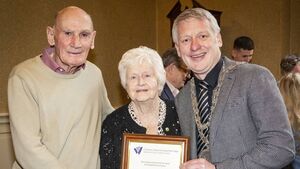 Stalwart of Lisduggan community, Betty Gough is celebrated by Mayor of Waterford