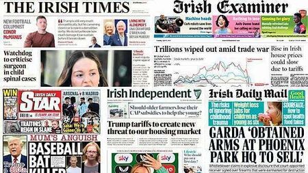 What the papers say: Tuesday's front pages