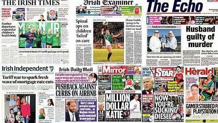 What the papers say: Wednesday's front pages