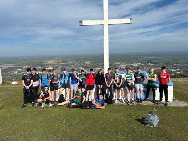 The TY students on their Gaisce trip The TY students on their Gaisce trip
