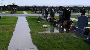 Families in distress over waterlogged graves in Waterford