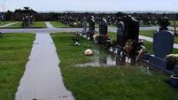 Families in distress over waterlogged graves in Waterford