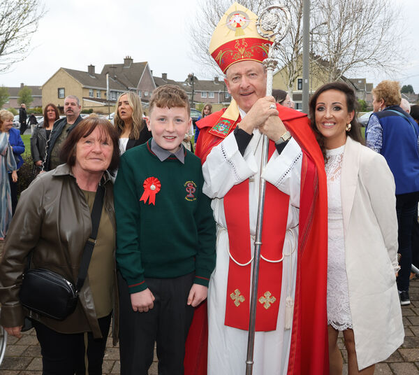 AJ Cullen, St. Paul's, who was confirmed by Bishop Alphonsus Cullinan at St. Paul's Church. AJ Cullen, St. Paul's, who was confirmed by Bishop Alphonsus Cullinan at St. Paul's Church.