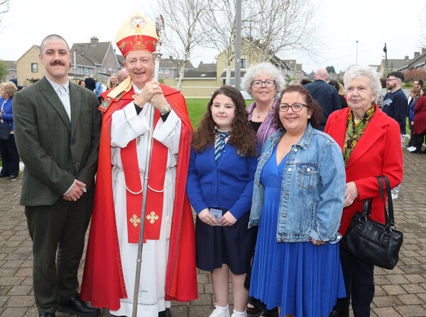 Roisin Smith, Presentation, who was confirmed by Bishop Alphonsus Cullinan at St. Paul's Church. Roisin Smith, Presentation, who was confirmed by Bishop Alphonsus Cullinan at St. Paul's Church.