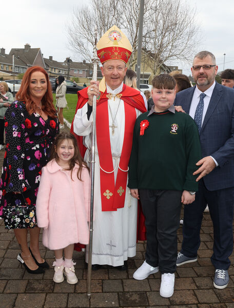 Parker Roche, St. Paul's, who was confirmed by Bishop Alphonsus Cullinan, at St. Paul's Church.