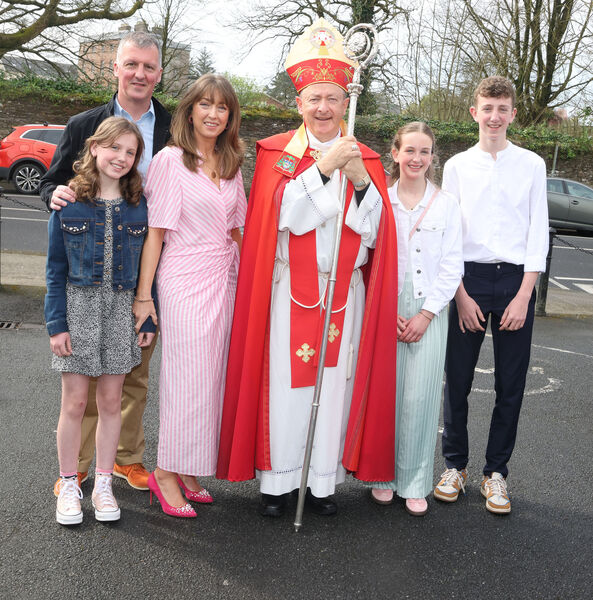 Penny White, St. John of God, who was confirmed by Bishop Alphonsus Cullinan at St. Joseph & Benildus Church. All Photos: Joe Evans Penny White, St. John of God, who was confirmed by Bishop Alphonsus Cullinan at St. Joseph & Benildus Church. All Photos: Joe Evans