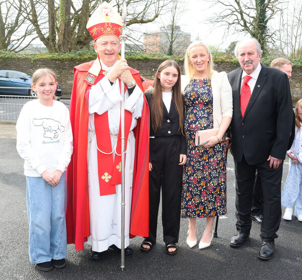Chloe Hogan, St. John of God, who was confirmed by Bishop Alphonsus Cullinan at St. Joseph & Benildus Church. 	All Photos: Joe Evans Chloe Hogan, St. John of God, who was confirmed by Bishop Alphonsus Cullinan at St. Joseph & Benildus Church. 	All Photos: Joe Evans