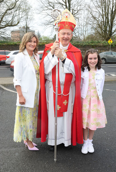 Aoibhin Meehan, St. John of God, who was confirmed by Bishop Alphonsus Cullinan at St. Joseph & Benildus Church.  Aoibhin Meehan, St. John of God, who was confirmed by Bishop Alphonsus Cullinan at St. Joseph & Benildus Church.