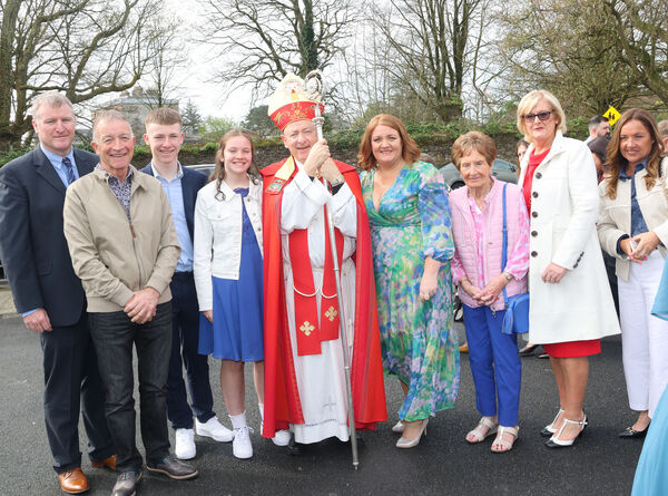 Emily Murphy, St. John of God, who was confirmed by Bishop Alphonsus Cullinan at St. Joseph & Benildus Church.  Emily Murphy, St. John of God, who was confirmed by Bishop Alphonsus Cullinan at St. Joseph & Benildus Church.