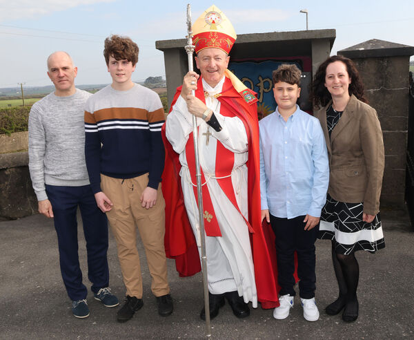  Balazs Gergely, Butlerstown, who was confirmed by Bishop Alphonsus Cullinan at the Church of the Nativity of the Blessed Virgin Mary, Butlerstown.
