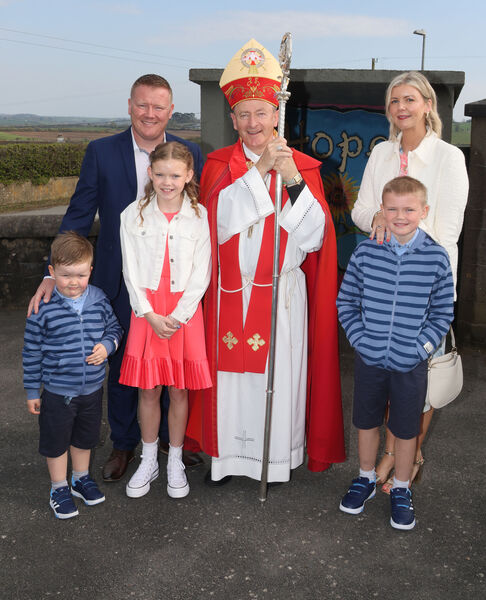 Pippa Williamson, Butlerstown, who was confirmed by Bishop Alphonsus Cullinan at the Church of the Nativity of the Blessed Virgin Mary, Butlerstown.