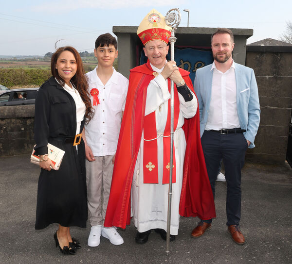  Leon Gallagher, Butlerstown, who was confirmed by Bishop Alphonsus Cullinan at the Church of the Nativity of the Blessed Virgin Mary, Butlerstown.