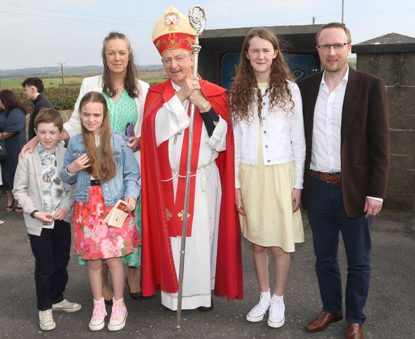  Morgan Lee, Butlerstown, who was confirmed by Bishop Alphonsus Cullinan at the Church of the Nativity of the Blessed Virgin Mary, Butlerstown.