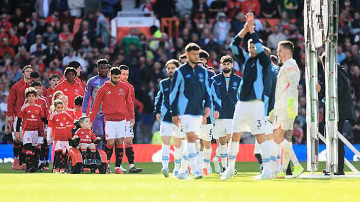 Father of Belfast boy who was Manchester United's first wheelchair mascot 'so proud'