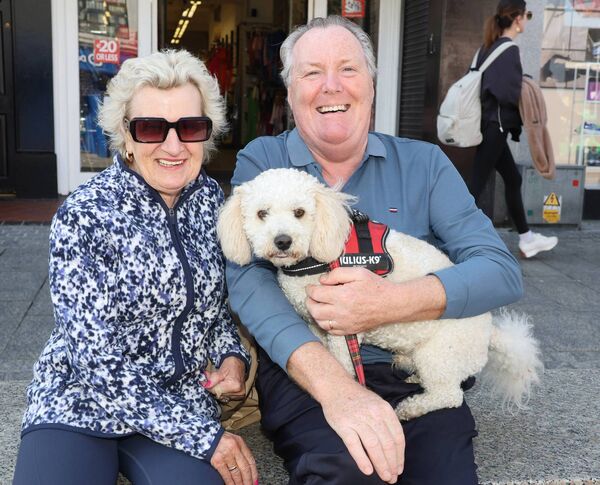 Noreen and Michael Walsh. Photo: Joe Evans