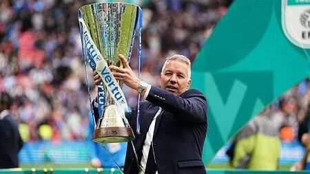 Darren Ferguson toasts record-breaking Peterborough after EFL Trophy success